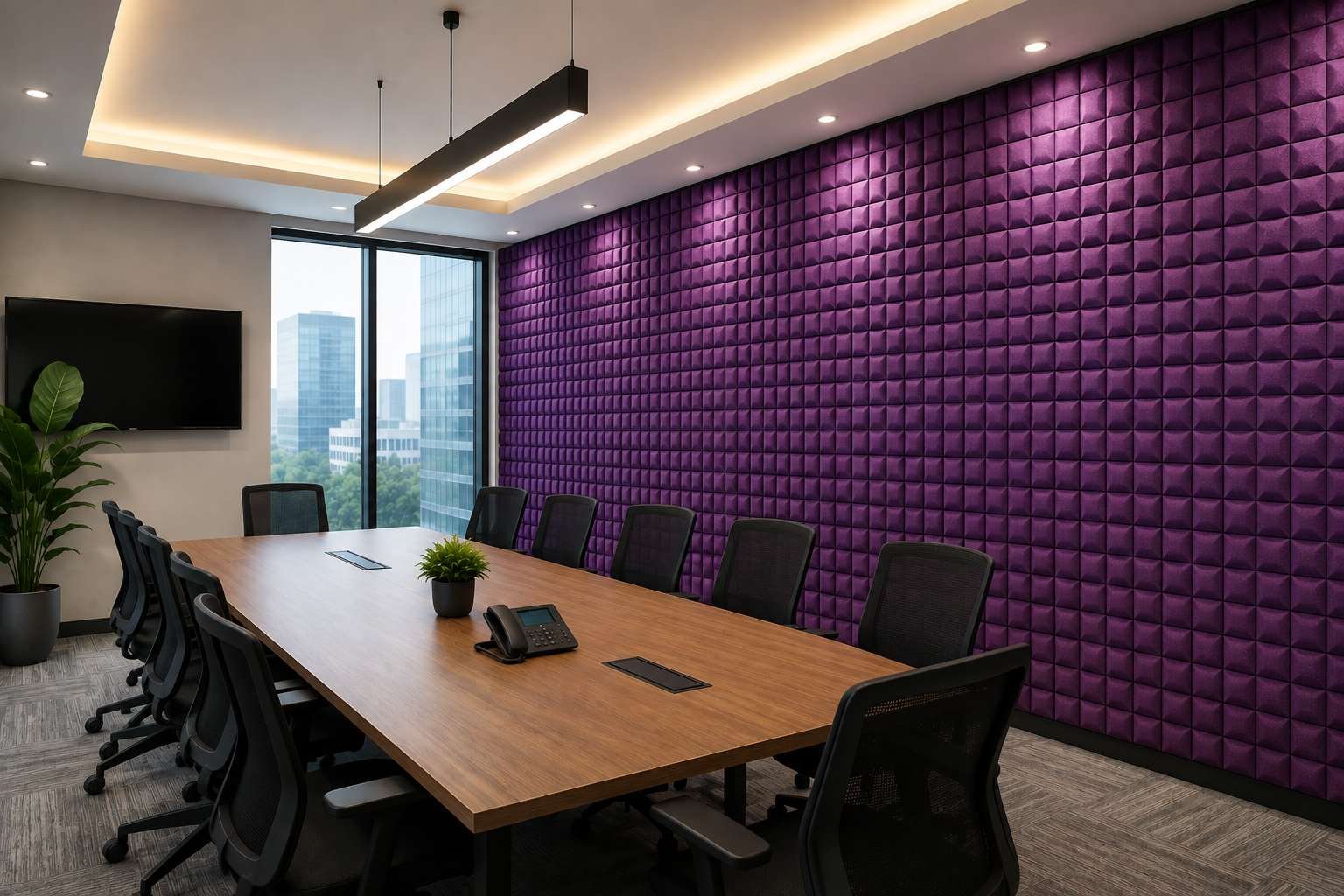Acoustic Embossed Panel